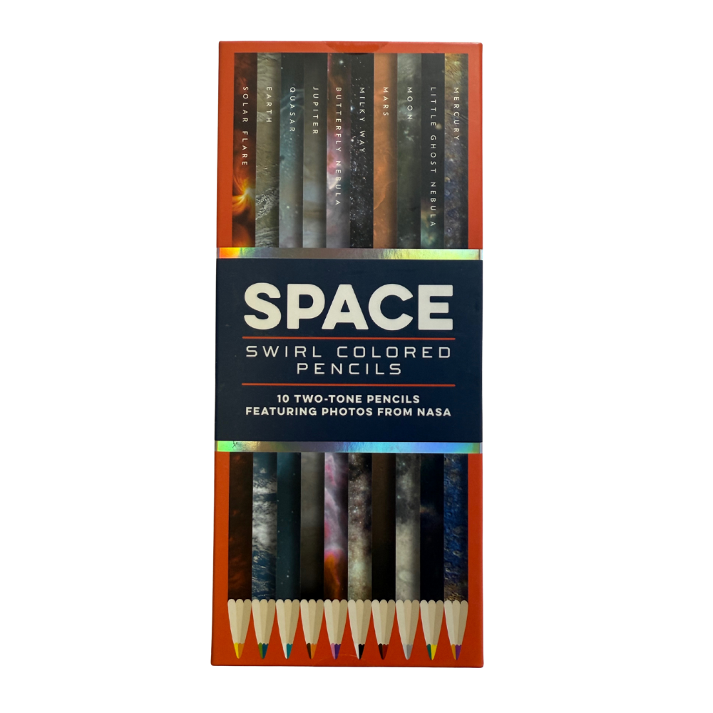 Space Swirl Colored Pencils