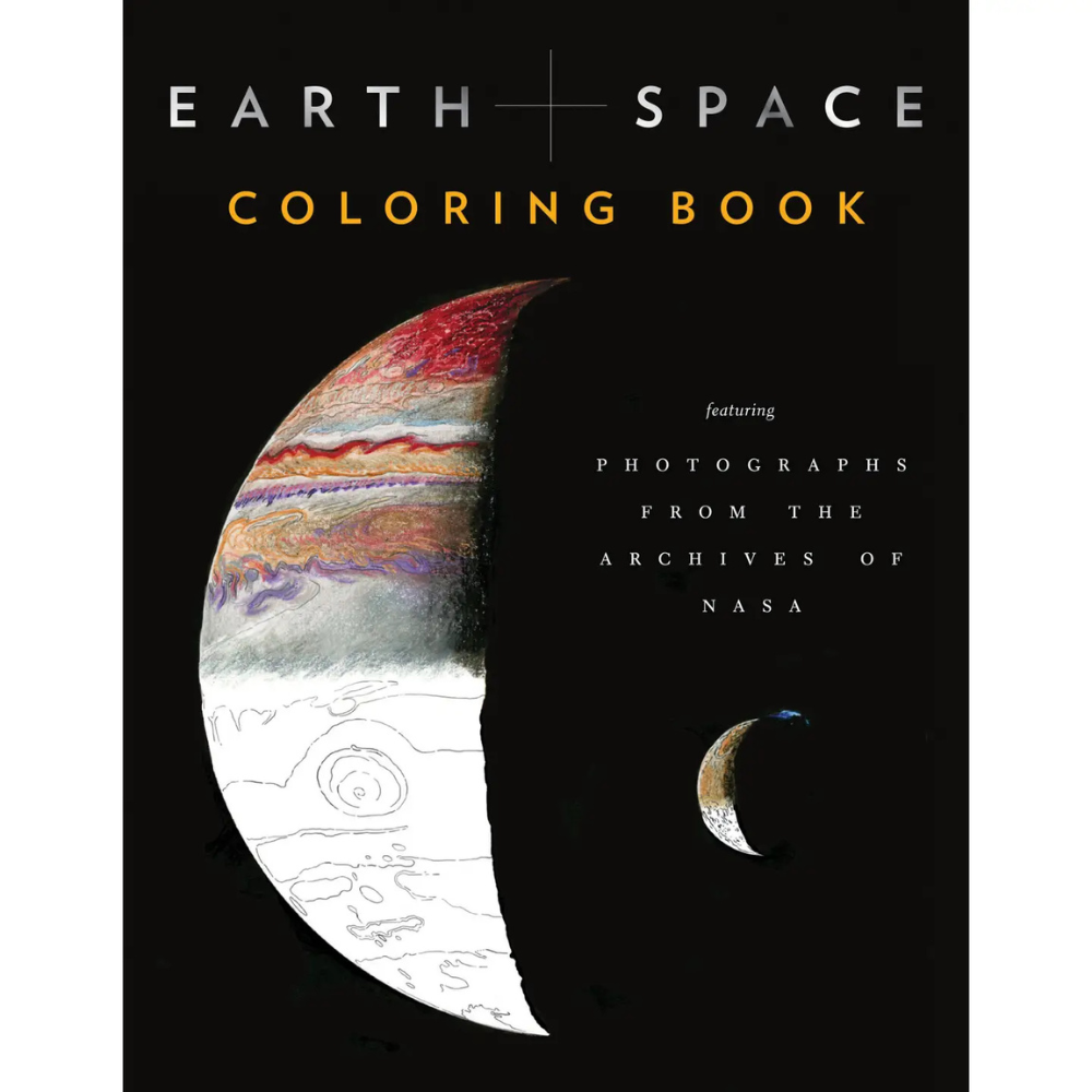 Earth + Space Coloring Book