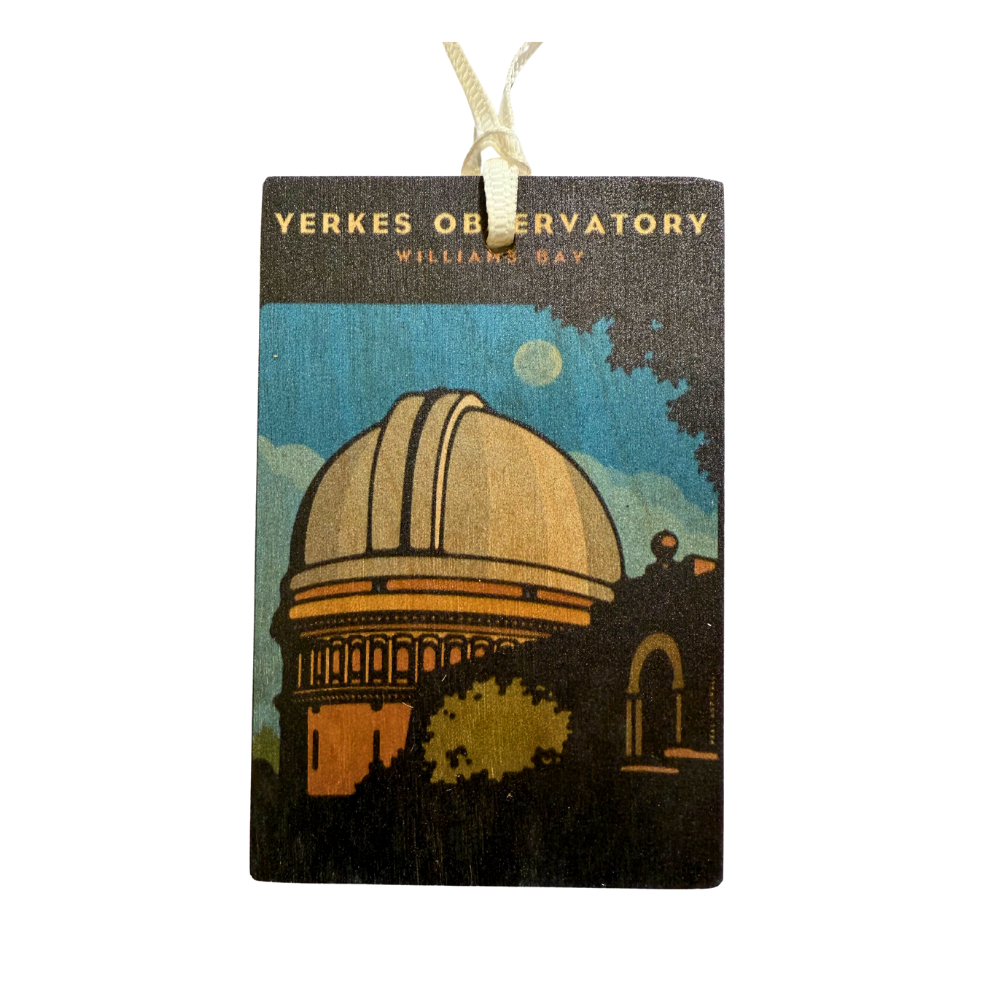 Yerkes Observatory Neal Aspinall Ornament