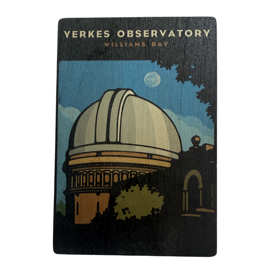Yerkes Observatory Neal Aspinall Wood Post Card