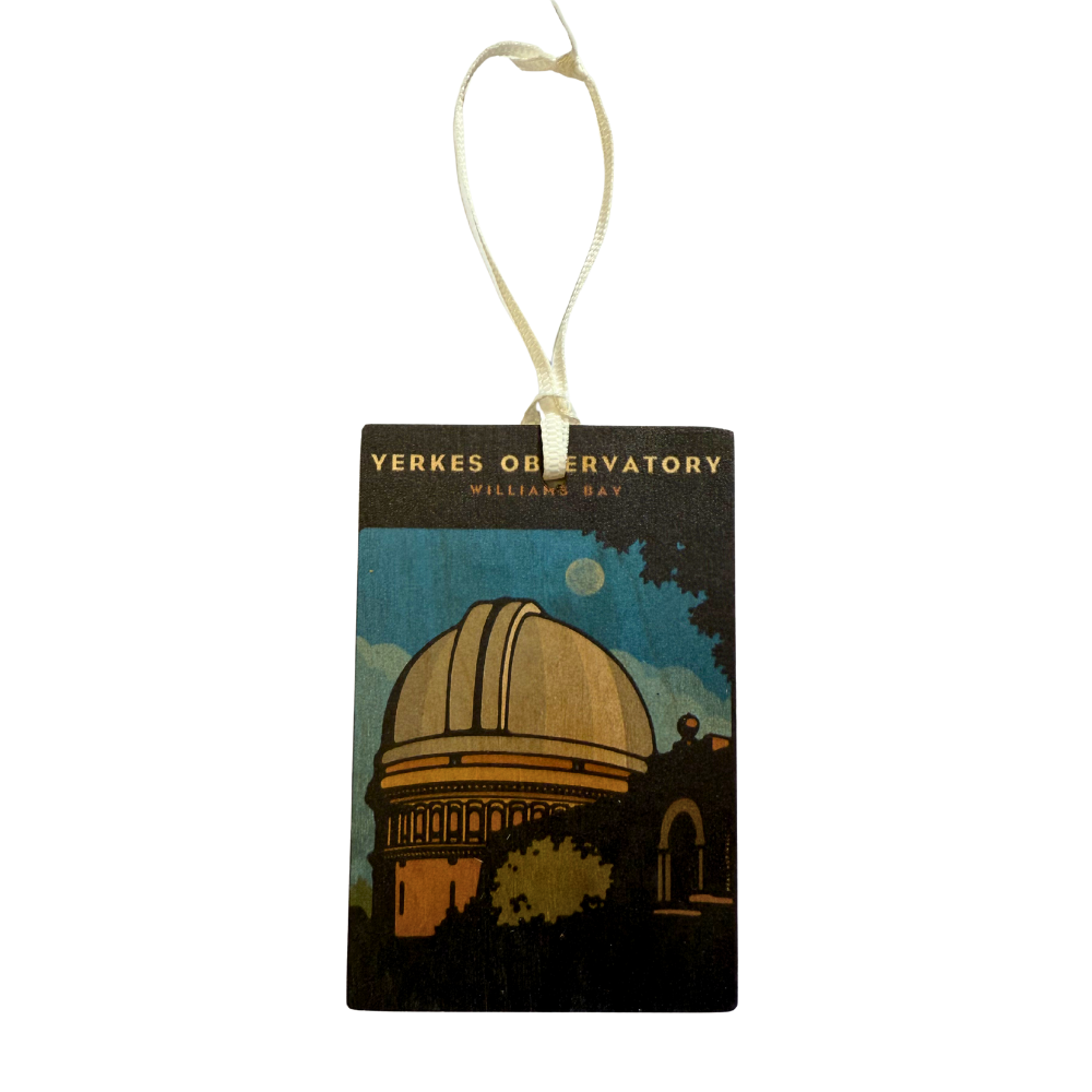 Yerkes Observatory Neal Aspinall Ornament