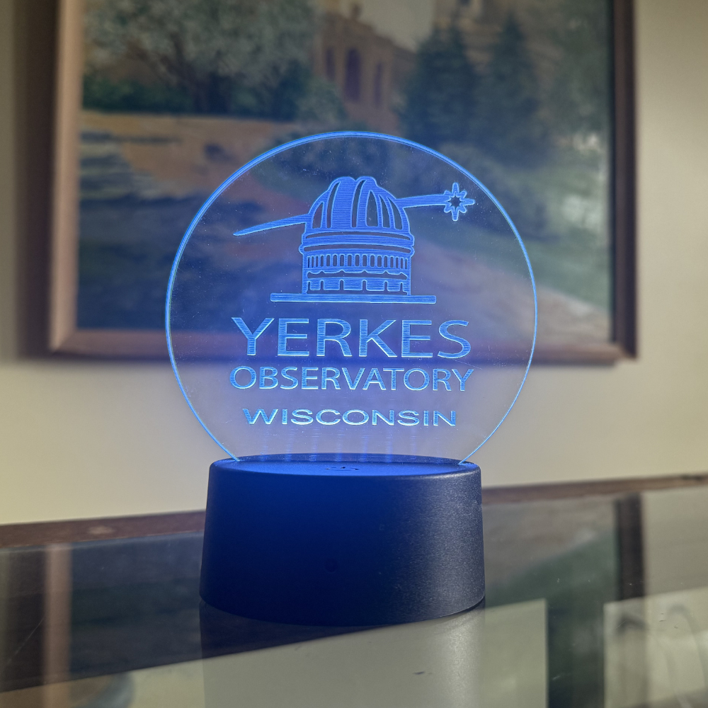 Yerkes Observatory Logo LED Sign