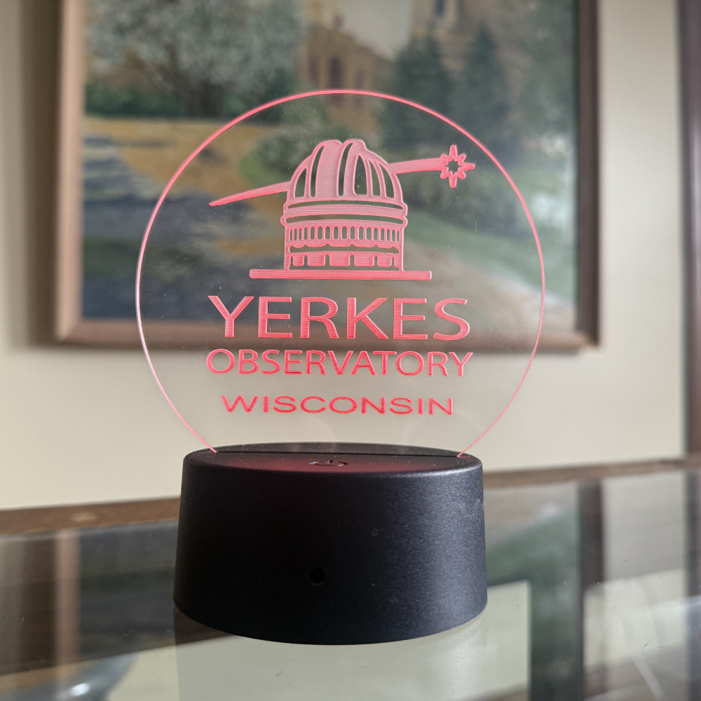 Yerkes Observatory Logo LED Sign