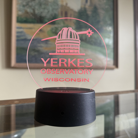 Yerkes Observatory Logo LED Sign