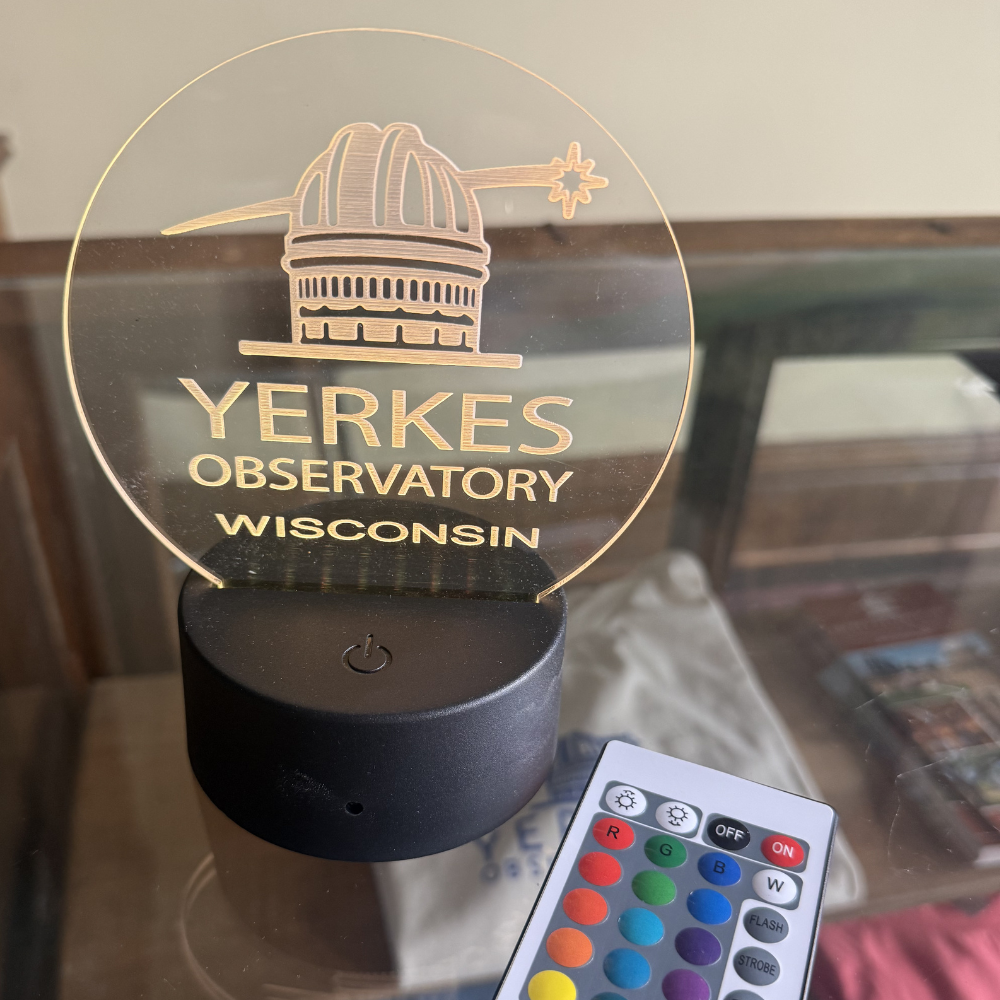 Yerkes Observatory Logo LED Sign